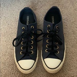 Converse Women's Navy Blue Shoes